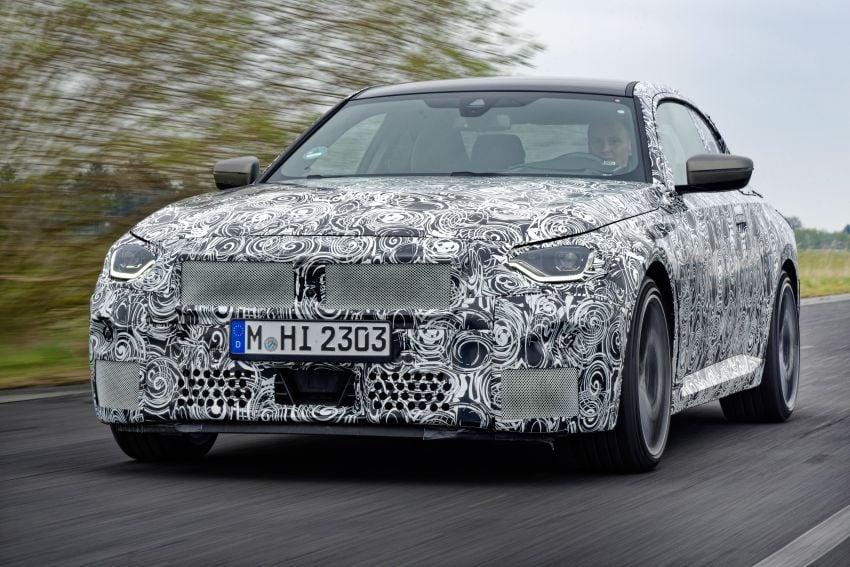 2022 BMW 2 Series Coupe officially teased before debut – M240i xDrive to lead variant range with 374 PS 1294270