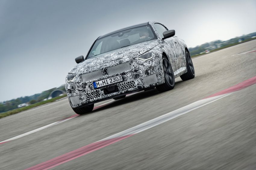 2022 BMW 2 Series Coupe officially teased before debut – M240i xDrive to lead variant range with 374 PS 1294272