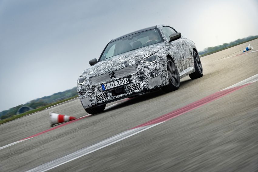 2022 BMW 2 Series Coupe officially teased before debut – M240i xDrive to lead variant range with 374 PS 1294273