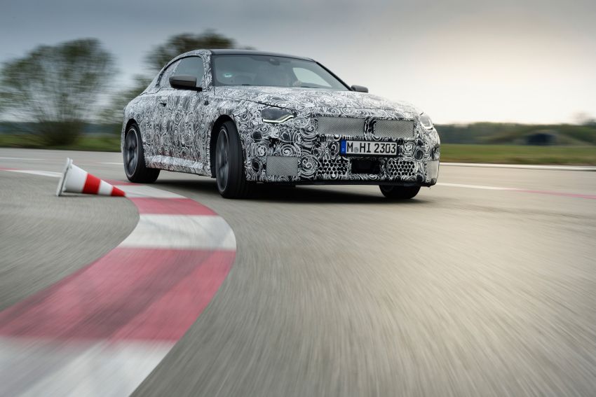 2022 BMW 2 Series Coupe officially teased before debut – M240i xDrive to lead variant range with 374 PS 1294276