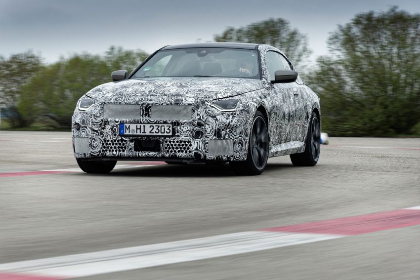 2022 BMW 2 Series Coupe officially teased before debut – M240i xDrive to lead variant range with 374 PS 1294288