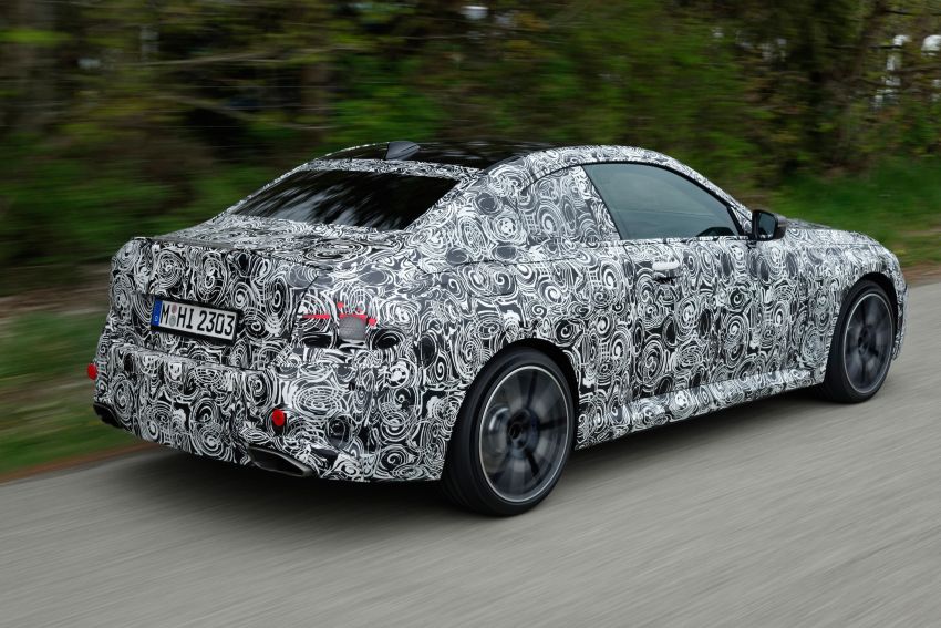 2022 BMW 2 Series Coupe officially teased before debut – M240i xDrive to lead variant range with 374 PS 1294295