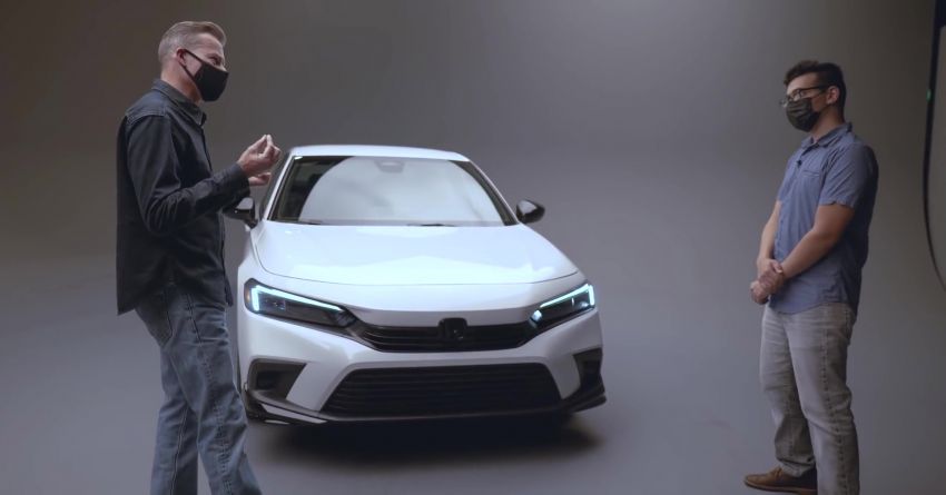 2022 Honda Civic featured in a walkaround video tour 1296449