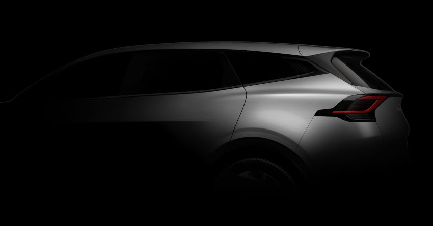 Kia Sportage generasi kelima ditunjuk dalam teaser – pengenalan rasmi bulan Julai, skrin lebar di dalam 1300691