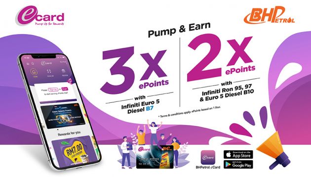 AD: Earn up to three times ePoints when you fuel up at BHPetrol stations – redeemable for fuel/merchandise