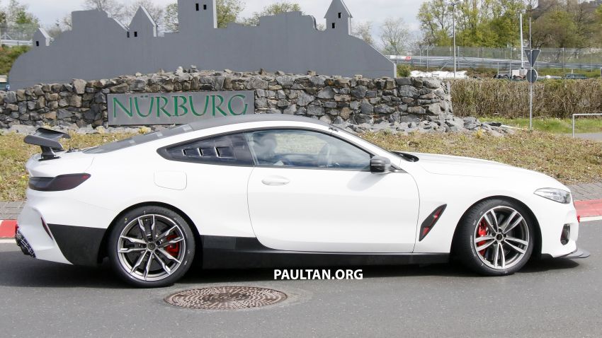 SPIED: BMW 8 Series prototype spotted at the Nürburgring – an M8 CSL, or something else entirely? 1296330