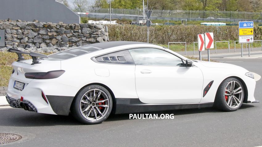 SPIED: BMW 8 Series prototype spotted at the Nürburgring – an M8 CSL, or something else entirely? 1296332