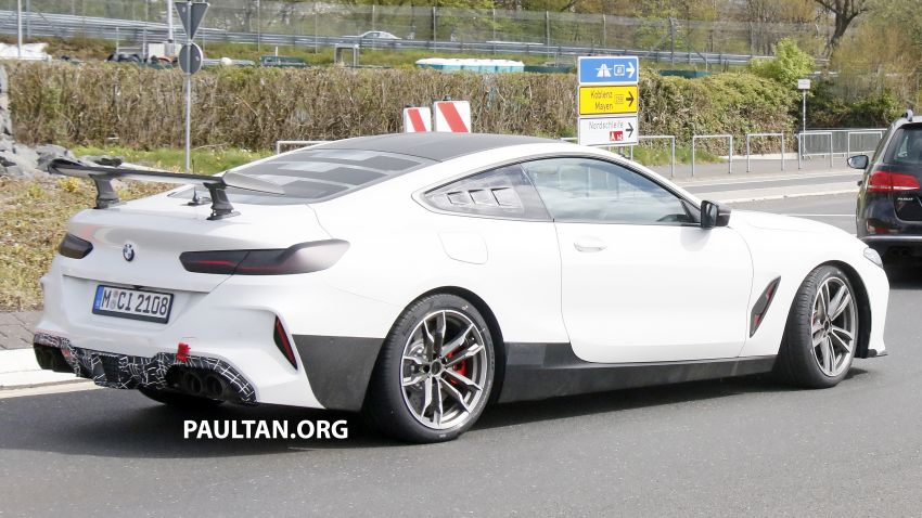SPIED: BMW 8 Series prototype spotted at the Nürburgring – an M8 CSL, or something else entirely? 1296333