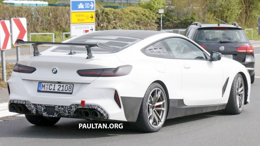 SPIED: BMW 8 Series prototype spotted at the Nürburgring – an M8 CSL, or something else entirely? 1296334