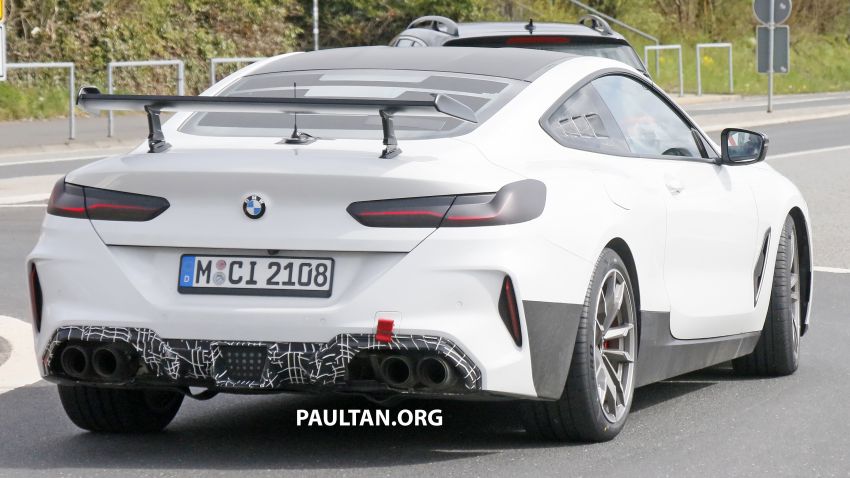 SPIED: BMW 8 Series prototype spotted at the Nürburgring – an M8 CSL, or something else entirely? 1296335