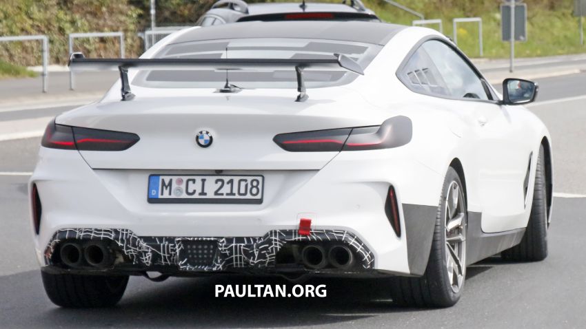 SPIED: BMW 8 Series prototype spotted at the Nürburgring – an M8 CSL, or something else entirely? 1296336