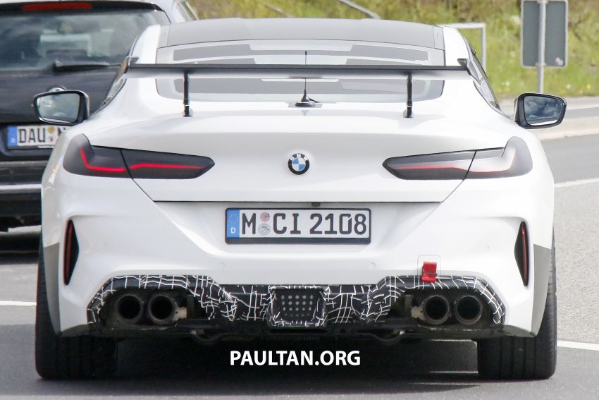 SPIED: BMW 8 Series prototype spotted at the Nürburgring – an M8 CSL, or something else entirely? 1296338
