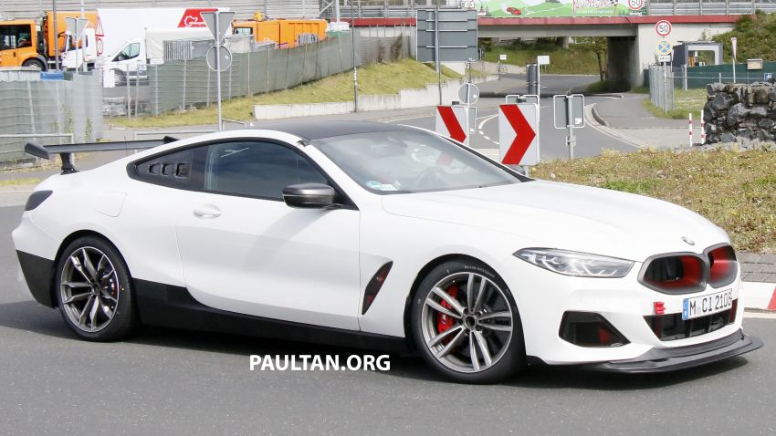 SPIED: BMW 8 Series prototype spotted at the Nürburgring – an M8 CSL, or something else entirely? 1296324
