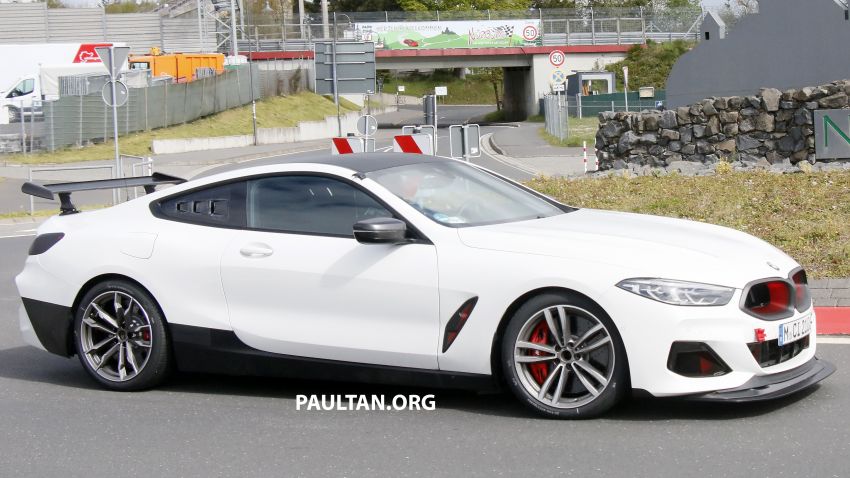 SPIED: BMW 8 Series prototype spotted at the Nürburgring – an M8 CSL, or something else entirely? 1296325