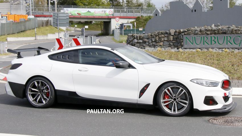 SPIED: BMW 8 Series prototype spotted at the Nürburgring – an M8 CSL, or something else entirely? 1296326