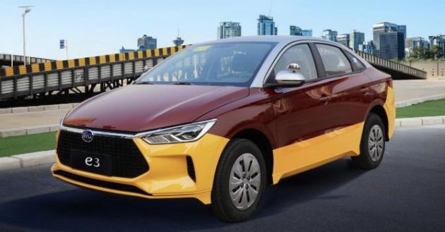 BYD e3 EV – Battery-electric sedan with simulated manual transmission for driving schools in China