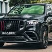 Brabus 800 debuts – Mercedes-AMG GLS63 with 800 hp, 1,000 Nm of torque; 0-100 in 3.8s, 24-inch wheels!