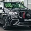Brabus 800 debuts – Mercedes-AMG GLS63 with 800 hp, 1,000 Nm of torque; 0-100 in 3.8s, 24-inch wheels!