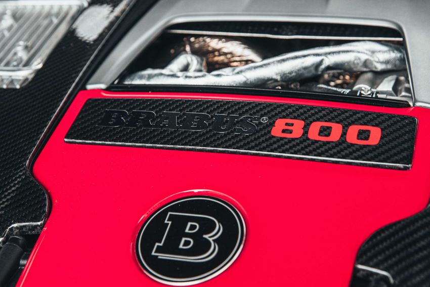 Brabus 800 diperkenal – Mercedes-AMG GLS63 dengan 800 hp/1,000 Nm; 0-100 dalam 3.8s, roda 24″! 1296808