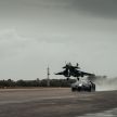 Bugatti Chiron Sport Les Légendes du Ciel takes on the French Navy’s fighter aircraft in a drag race