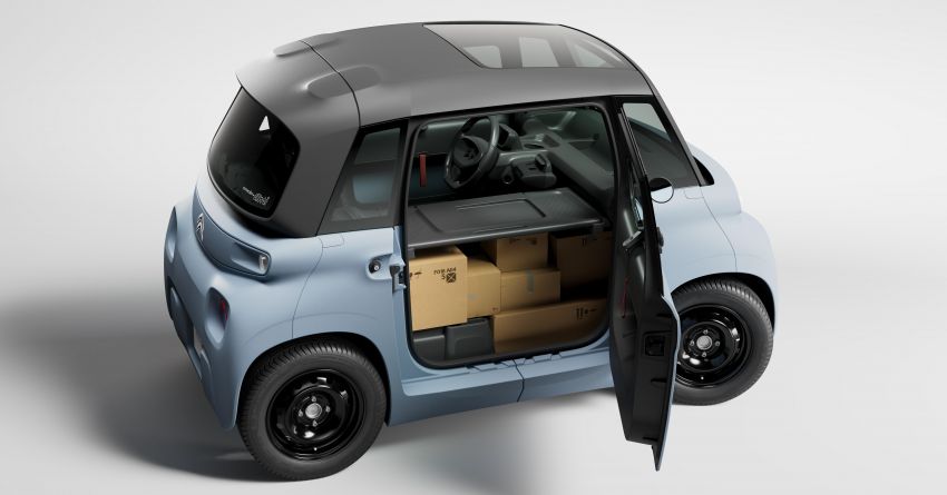 Citroen My Ami Cargo – two-seater LCV for last-mile delivery service; 6 kW motor, up to 75 km of range 1291638