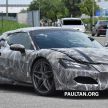 SPYSHOTS: Ferrari V6 hybrid seen running road trials; 3.0L twin-turbo V6 rear-drive hybrid codenamed F171