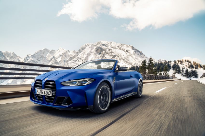 G83 BMW M4 Competition Convertible with M xDrive debuts – now with folding soft top; 510 PS; AWD 1298868