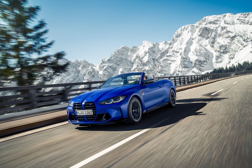 G83 BMW M4 Competition Convertible with M xDrive debuts – now with folding soft top; 510 PS; AWD 1298853