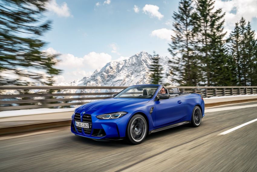 G83 BMW M4 Competition Convertible with M xDrive debuts – now with folding soft top; 510 PS; AWD 1298873