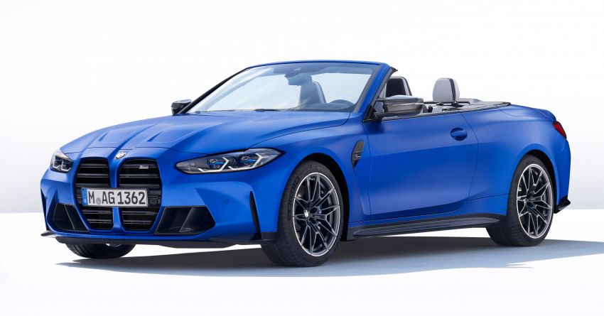 G83 BMW M4 Competition Convertible with M xDrive debuts – now with folding soft top; 510 PS; AWD 1298876