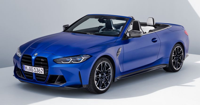 G83 BMW M4 Competition Convertible with M xDrive debuts – now with folding soft top; 510 PS; AWD 1298880