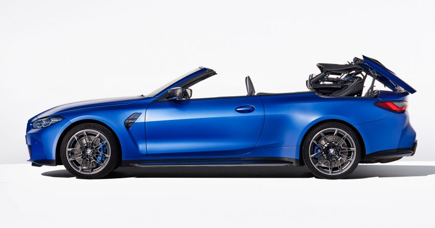 G83 BMW M4 Competition Convertible with M xDrive debuts – now with folding soft top; 510 PS; AWD 1298899