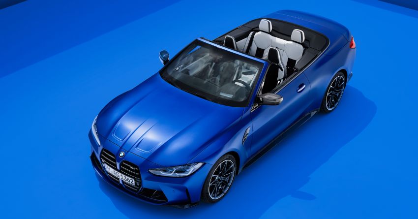 G83 BMW M4 Competition Convertible with M xDrive debuts – now with folding soft top; 510 PS; AWD 1298961