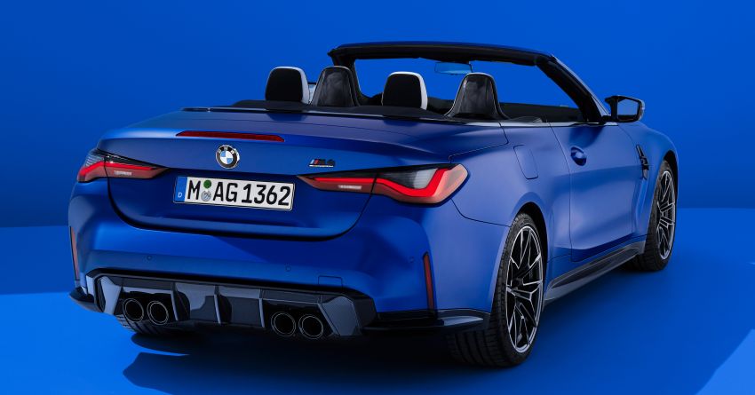 G83 BMW M4 Competition Convertible with M xDrive debuts – now with folding soft top; 510 PS; AWD 1298963