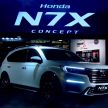 Honda N7X – model konsep untuk BR-V generasi baharu, buat pendedahan sulung di Indonesia