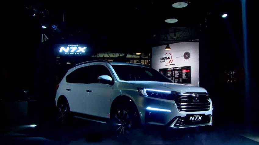 Honda N7X Concept previews 2022 BR-V 7-seat SUV Image #1289976