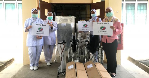 Perodua contributes RM80,000 in additional medical supplies and equipment to Hospital Sungai Buloh
