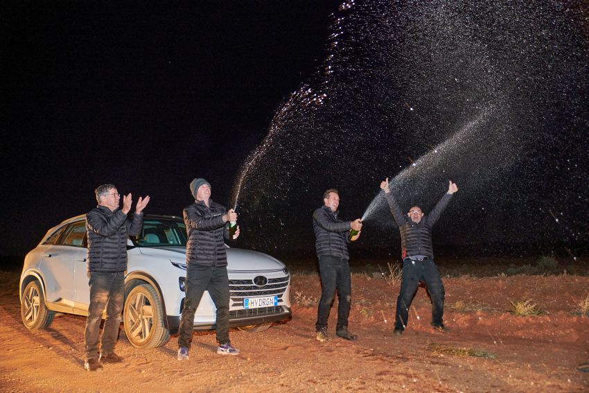 Hyundai Nexo sets new world record in Australia – 887.5 km travelled on a single tank of hydrogen 1294611