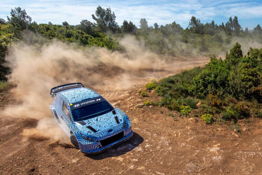 Hyundai i20 N WRC Rally1 Hybrid teased in video 1295225