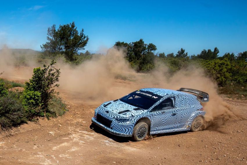 Hyundai i20 N WRC Rally1 Hybrid 2022 – video dan imej  <em>teaser</em> didedahkan, bunyi masih kekal agresif! 1295091