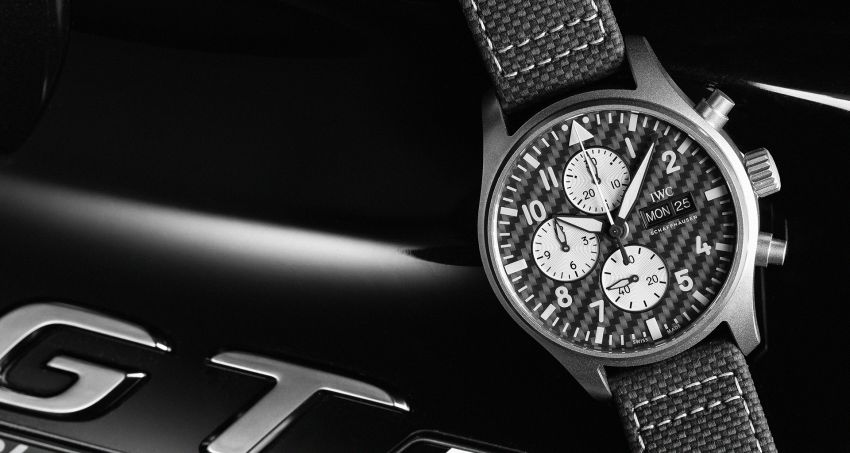 Mercedes-AMG, IWC debut special Pilot’s Watch Chronograph – titanium case, carbon dial, RM41,000 1297674