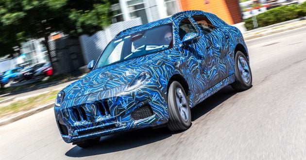 Maserati Grecale SUV gets teased in prototype form