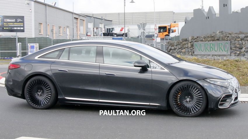 SPYSHOTS: Mercedes-AMG EQS drops some camo 1297835