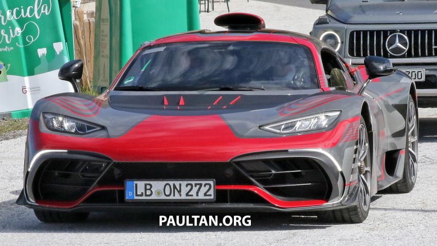 SPIED: Mercedes-AMG One edges closer to production Image #1289754