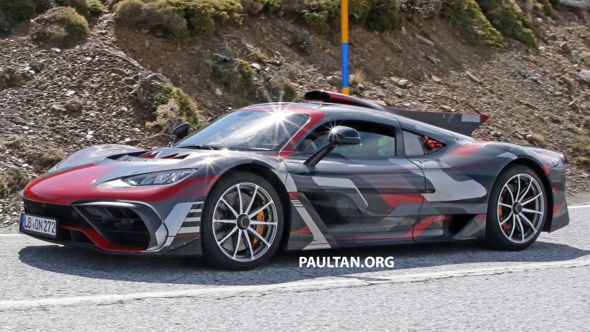 SPIED: Mercedes-AMG One edges closer to production Image #1289767