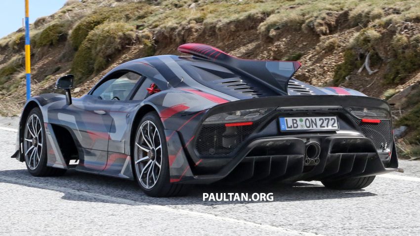 SPIED: Mercedes-AMG One edges closer to production 1289770