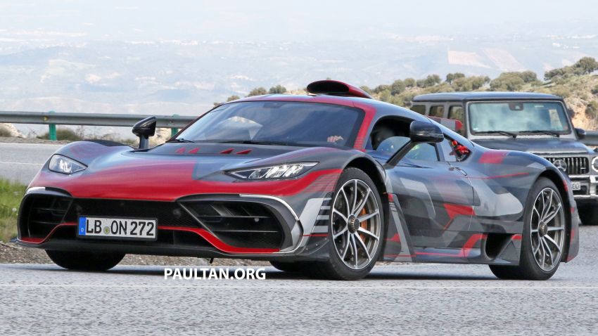 SPIED: Mercedes-AMG One edges closer to production 1289742