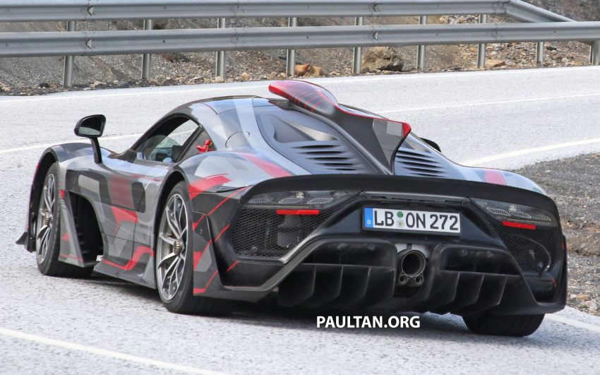 SPIED: Mercedes-AMG One edges closer to production 1289748