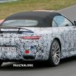 SPIED: R232 Mercedes-AMG SL53 goes track testing