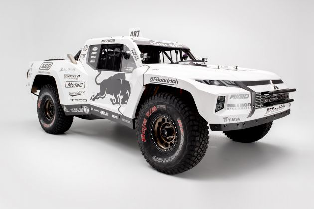 Mitsubishi Triton V8 Trophy Truck didedahkan – jentera rali Finke Desert Race 2021 untuk Toby Price